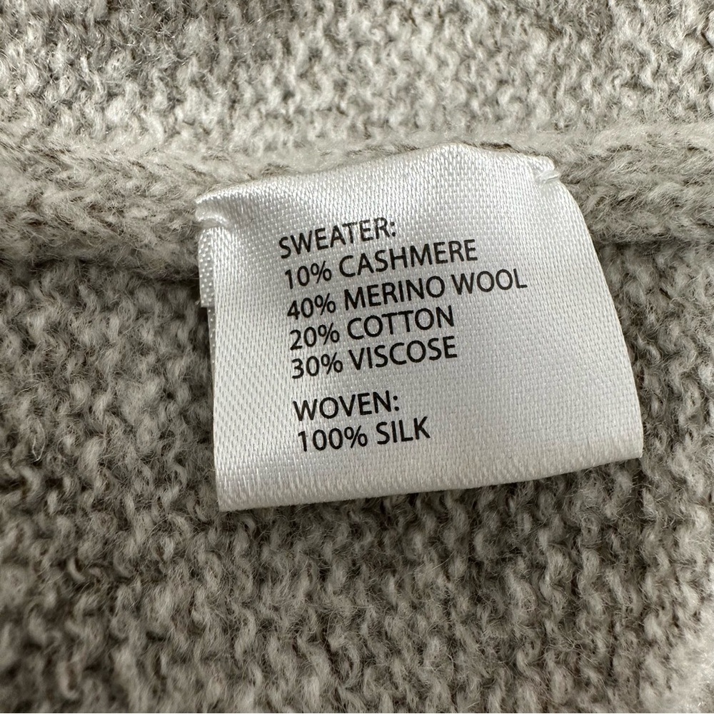 SOH Gray Knit Sweater dress size small - Picture 9 of 12